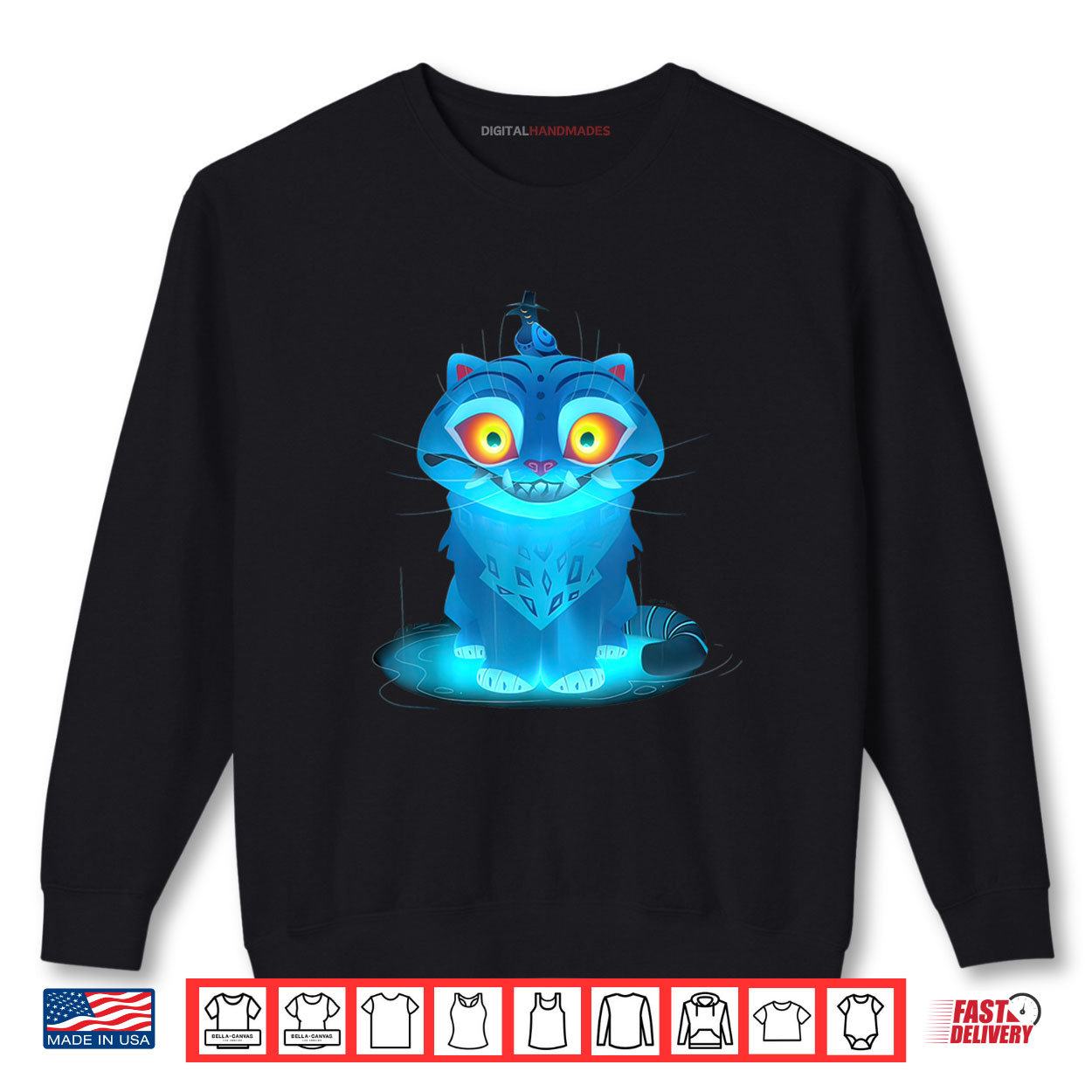 Cat K pop Demon Hunters Shirt 1 Sweatshirt Cat K pop Demon Hunters Shirt digitalhandmades