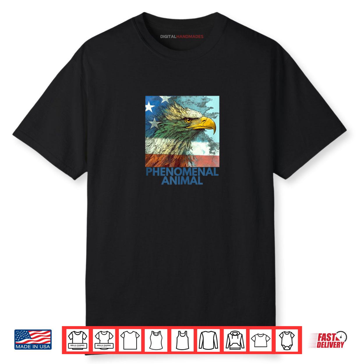 Phenomenal Patriotic Eagle Shirt