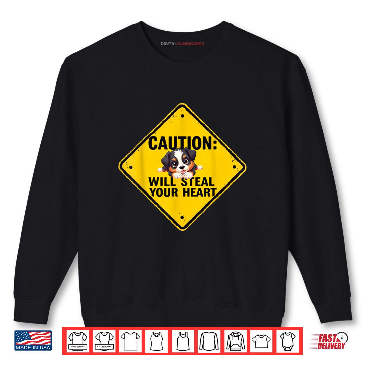 Caution Sign Australian Shepherd Dog Funny Gift Aussie Puppy Shirt 1 Sweatshirt Caution Sign Australian Shepherd Dog Funny Gift Aussie Puppy Shirt digitalhandmades