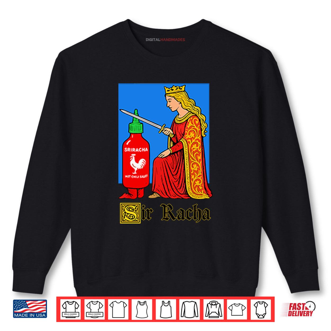Sir Racha Sriracha Shirt 1 Sweatshirt Sir Racha Sriracha Shirt digitalhandmades