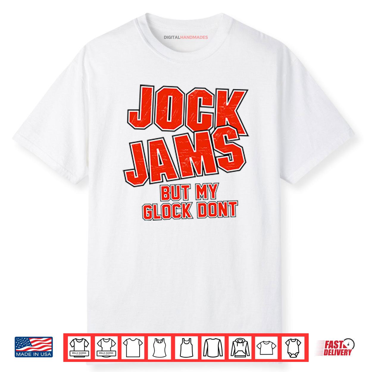 Jock Jams But My Glock Donβt Shirt Jock Jams But My Glock Donβt Shirt