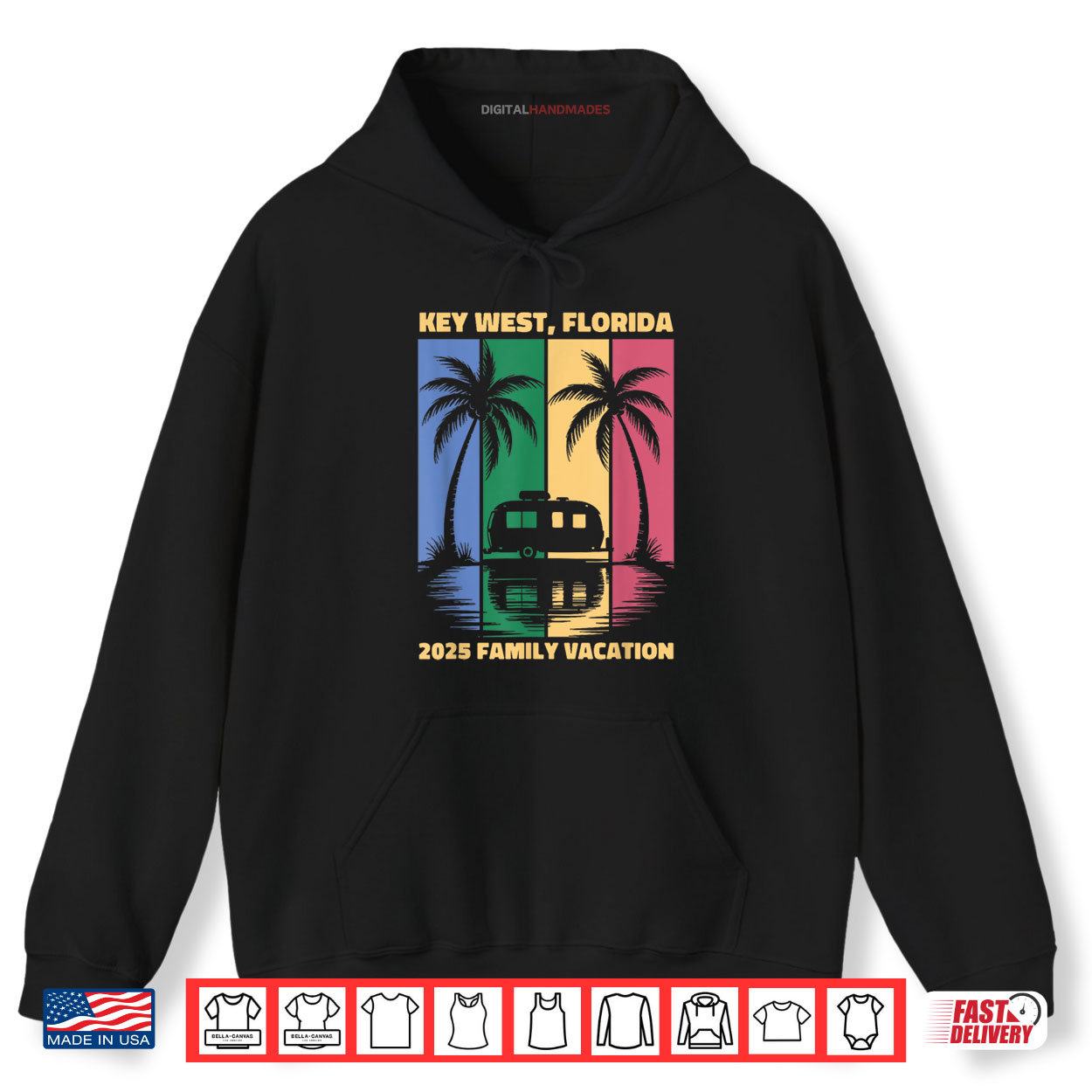 Key West Florida Family RV Vacation 2025 Shirt 2 Hoodie Key West Florida Family RV Vacation 2025 Shirt digitalhandmades