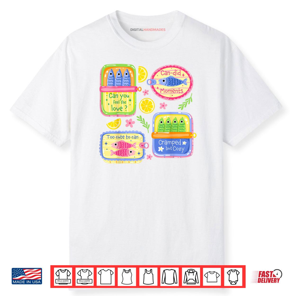 La Dolce Vita Summer Sardine Amalfi Coast Italy Italian Shirt