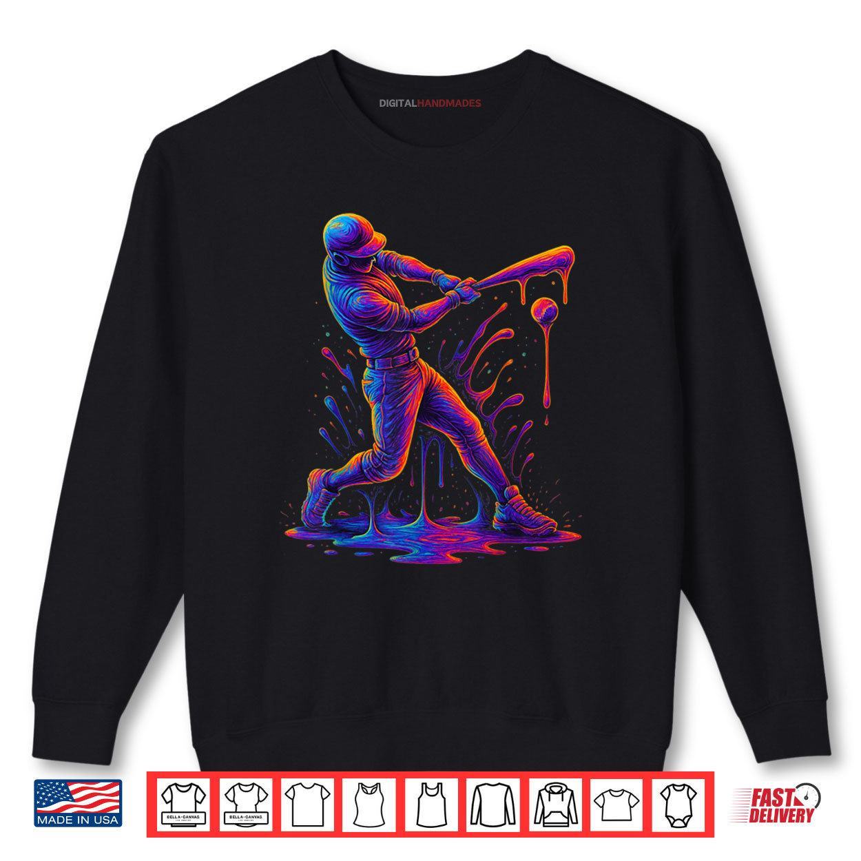 American Baseball Drip Ice Cream for Boys Ball and Bat Youth Shirt 1 Sweatshirt American Baseball Drip Ice Cream for Boys Ball and Bat Youth Shirt digitalhandmades