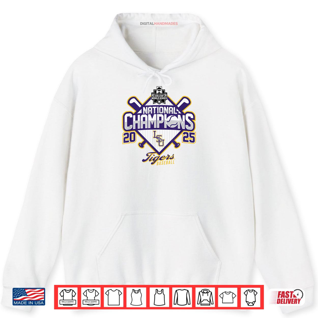 LSU Tigers Baseball National Champs 2025 MCWS Legend Gray Shirt 2 Hoodie LSU Tigers Baseball National Champs 2025 MCWS Legend Gray Shirt digitalhandmades