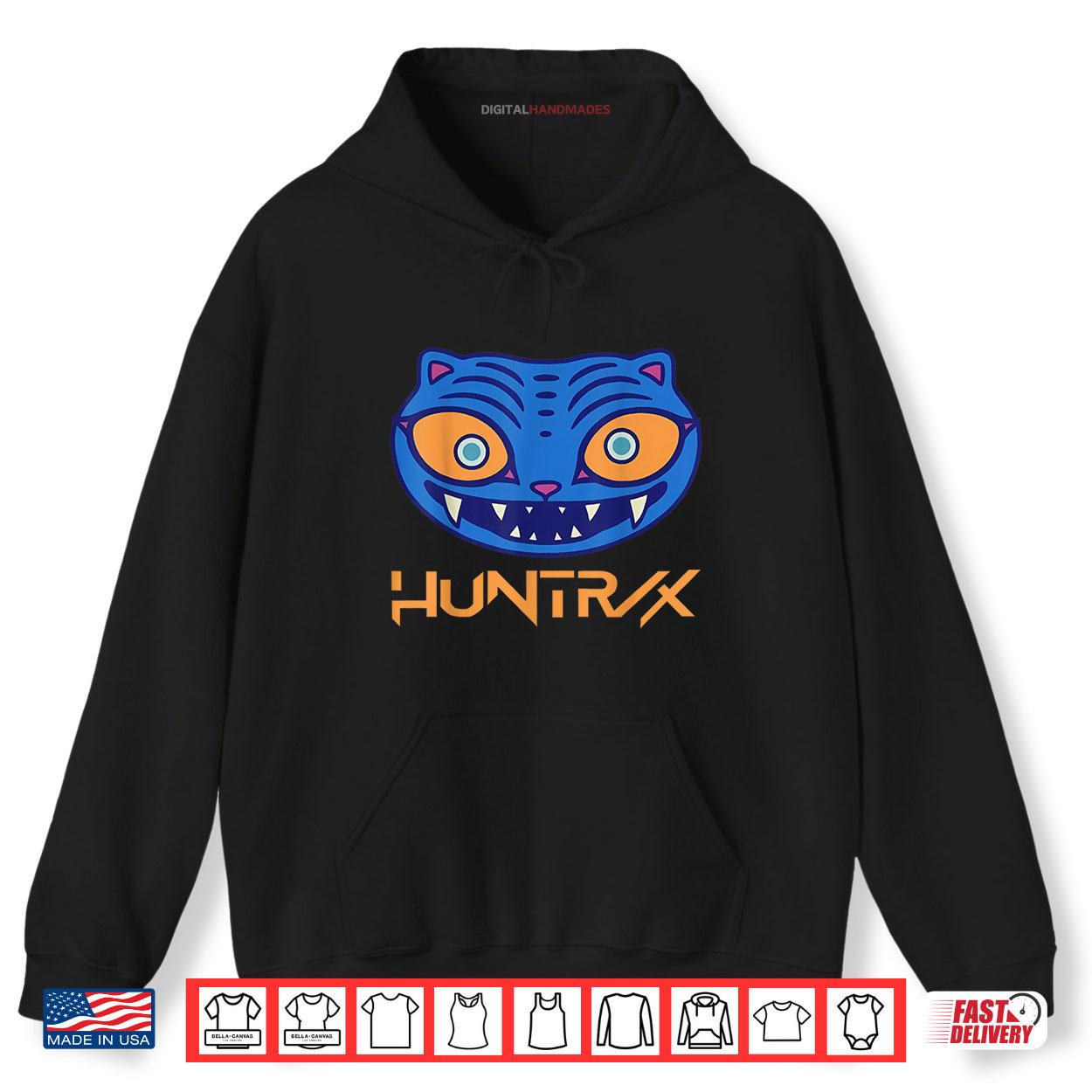 Funny Huntrix Name Vintage Demon Hunters Shirt 2 Hoodie Funny Huntrix Name Vintage Demon Hunters Shirt digitalhandmades