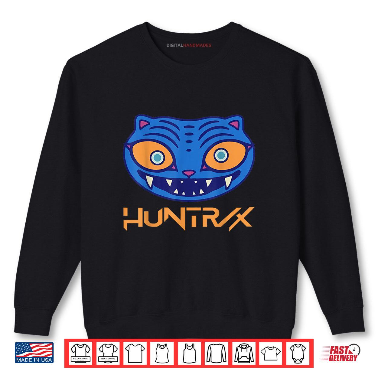 Funny Huntrix Name Vintage Demon Hunters Shirt 1 Sweatshirt Funny Huntrix Name Vintage Demon Hunters Shirt digitalhandmades