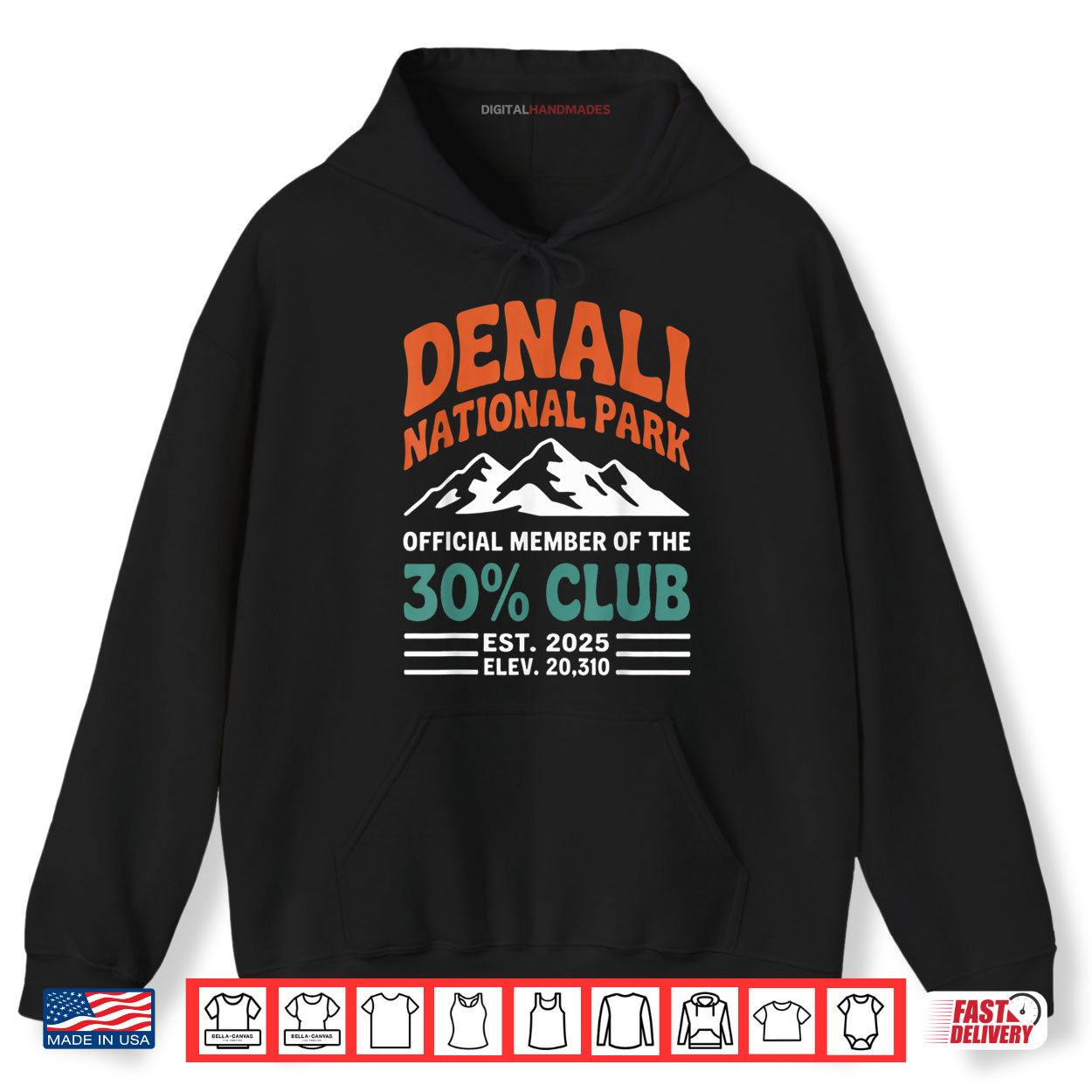 Denali 30 Percent Club Est 2025 Hiking Adventure Groovy Shirt 2 Hoodie Denali 30 Percent Club Est 2025 Hiking Adventure Groovy Shirt digitalhandmades
