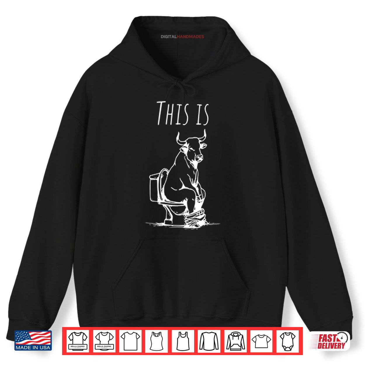 This Is Bullshit Bull Is Sitting On A Toilet Shirt 2 Hoodie This Is Bullshit Bull Is Sitting On A Toilet Shirt digitalhandmades