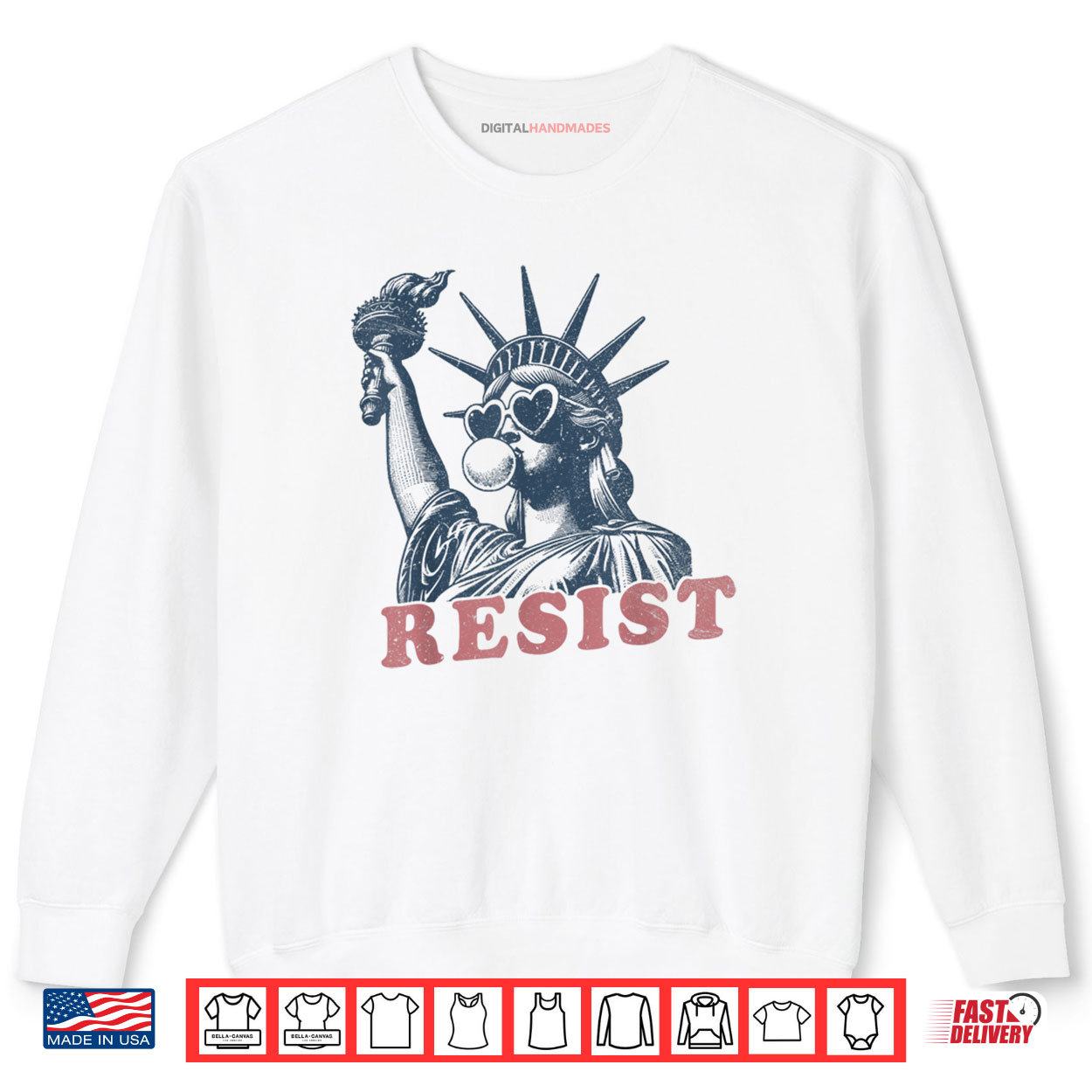Resist Statue of Liberty Bubble Anti Trump Social Justice Shirt 1 Sweatshirt Resist Statue of Liberty Bubble Anti Trump Social Justice Shirt digitalhandmades