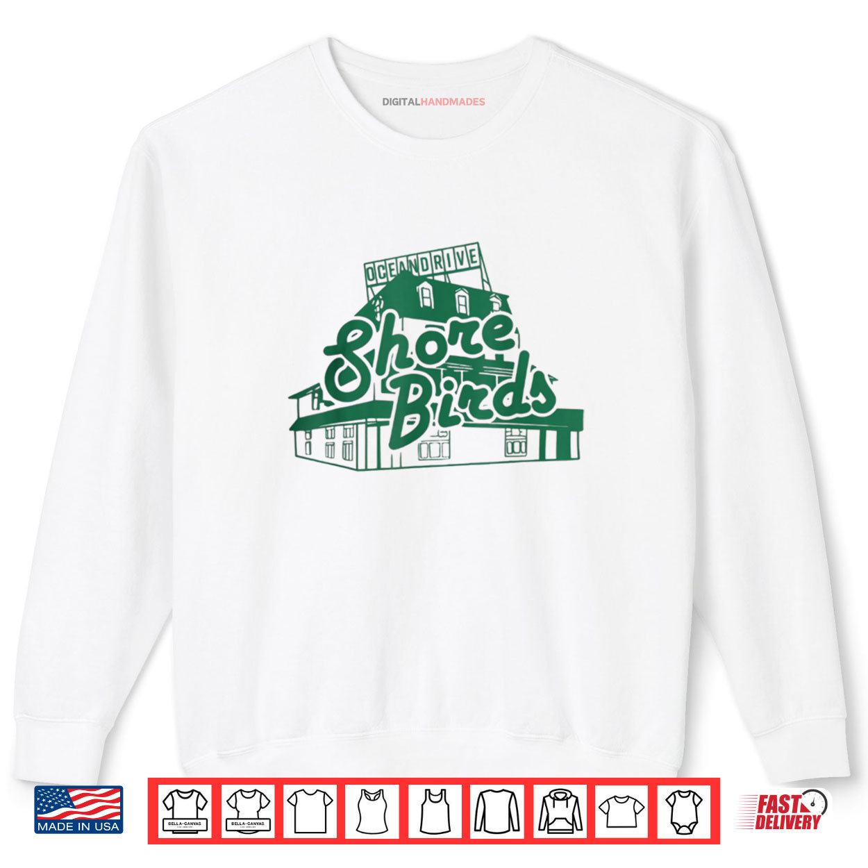 Coastal Shore Birds Shirt 1 Sweatshirt Coastal Shore Birds Shirt digitalhandmades