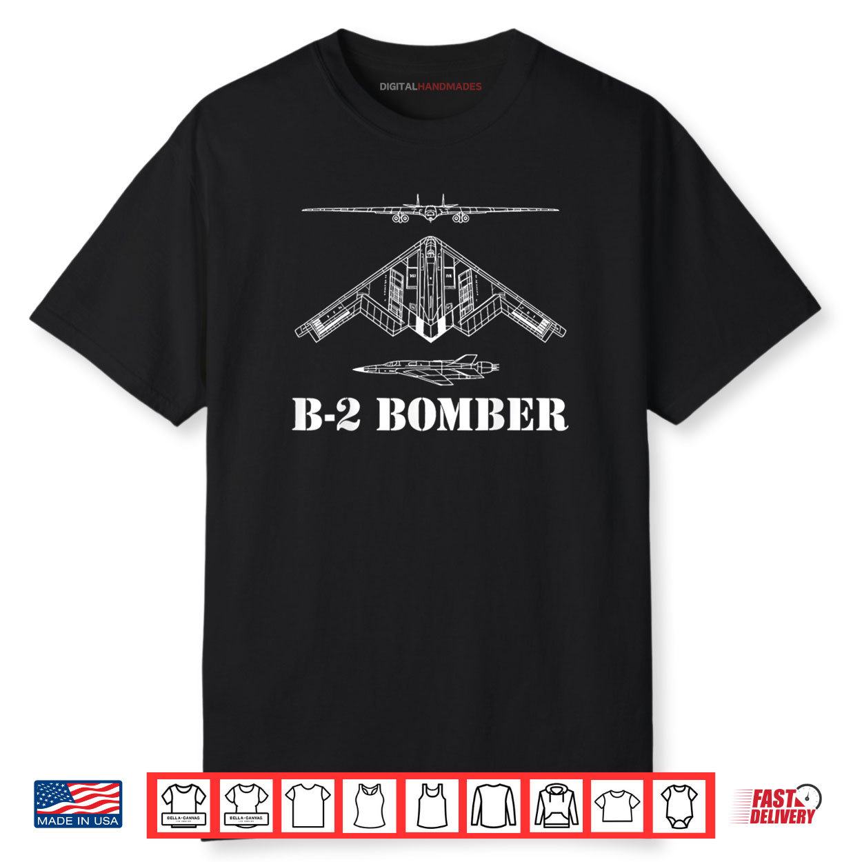 B 2 Bomber Aircraft Schematic Military Stealth Bomber B2 Shirt