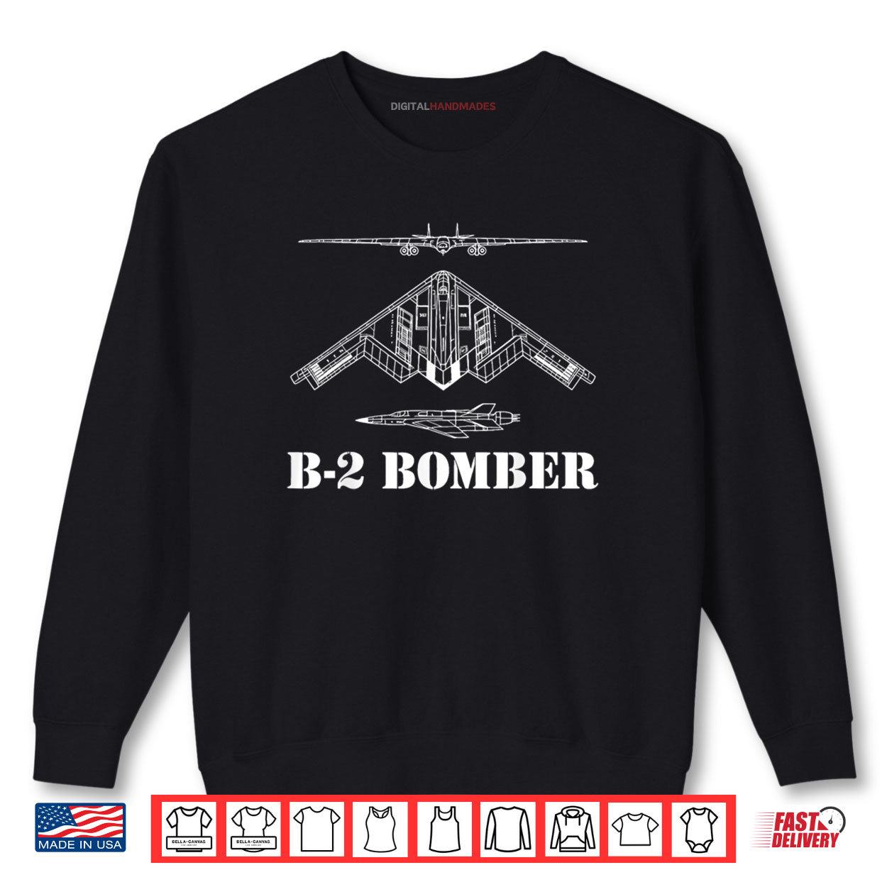 B 2 Bomber Aircraft Schematic Military Stealth Bomber B2 Shirt 1 Sweatshirt B 2 Bomber Aircraft Schematic Military Stealth Bomber B2 Shirt digitalhandmades