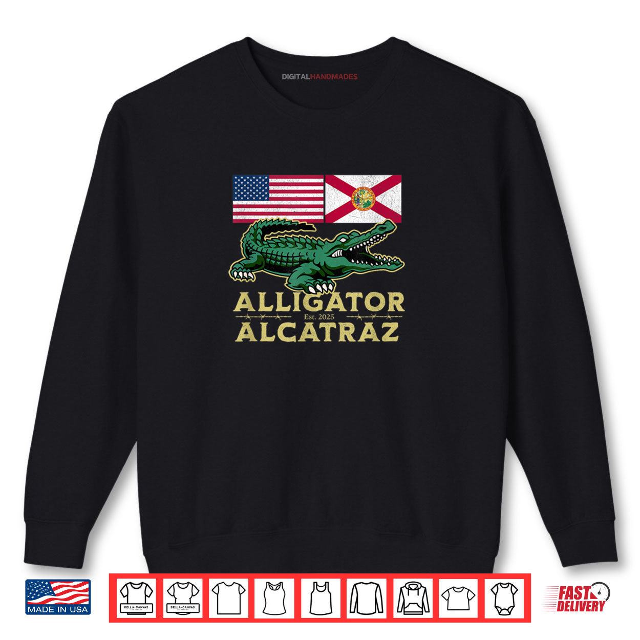 Alligator Alcatraz With Us Flag And Florida State Flag Shirt 1 Sweatshirt Alligator Alcatraz With Us Flag And Florida State Flag Shirt digitalhandmades