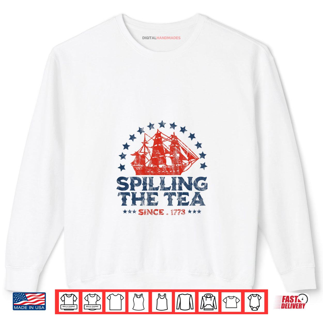Spilling The Tea Since 4th Of July 1773 Fourth of July Shirt 1 Spilling The Tea Since 4th Of July 1773 Fourth of July Shirt digitalhandmades