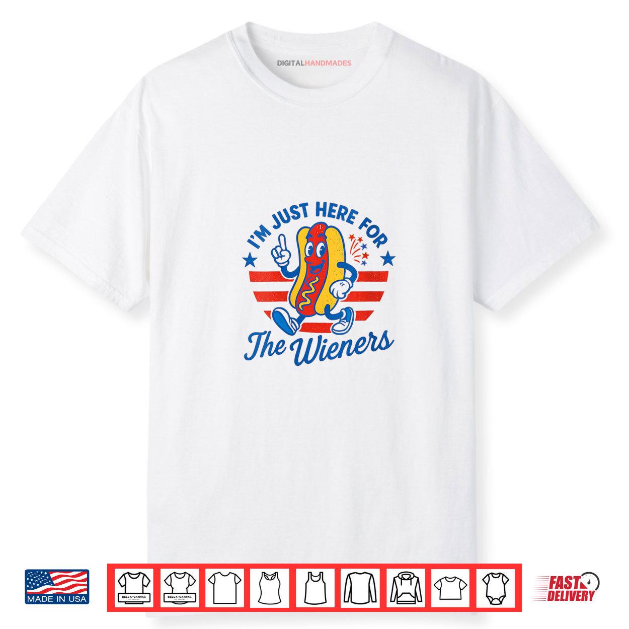 Funny 4th of July Hot Dog USA Patriotic Independence Day Shirt Funny 4th of July Hot Dog USA Patriotic Independence Day Shirt