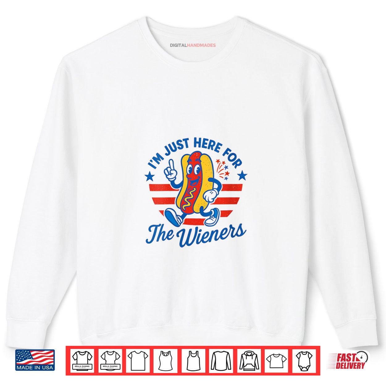 Funny 4th of July Hot Dog USA Patriotic Independence Day Shirt 1 Funny 4th of July Hot Dog USA Patriotic Independence Day Shirt digitalhandmades