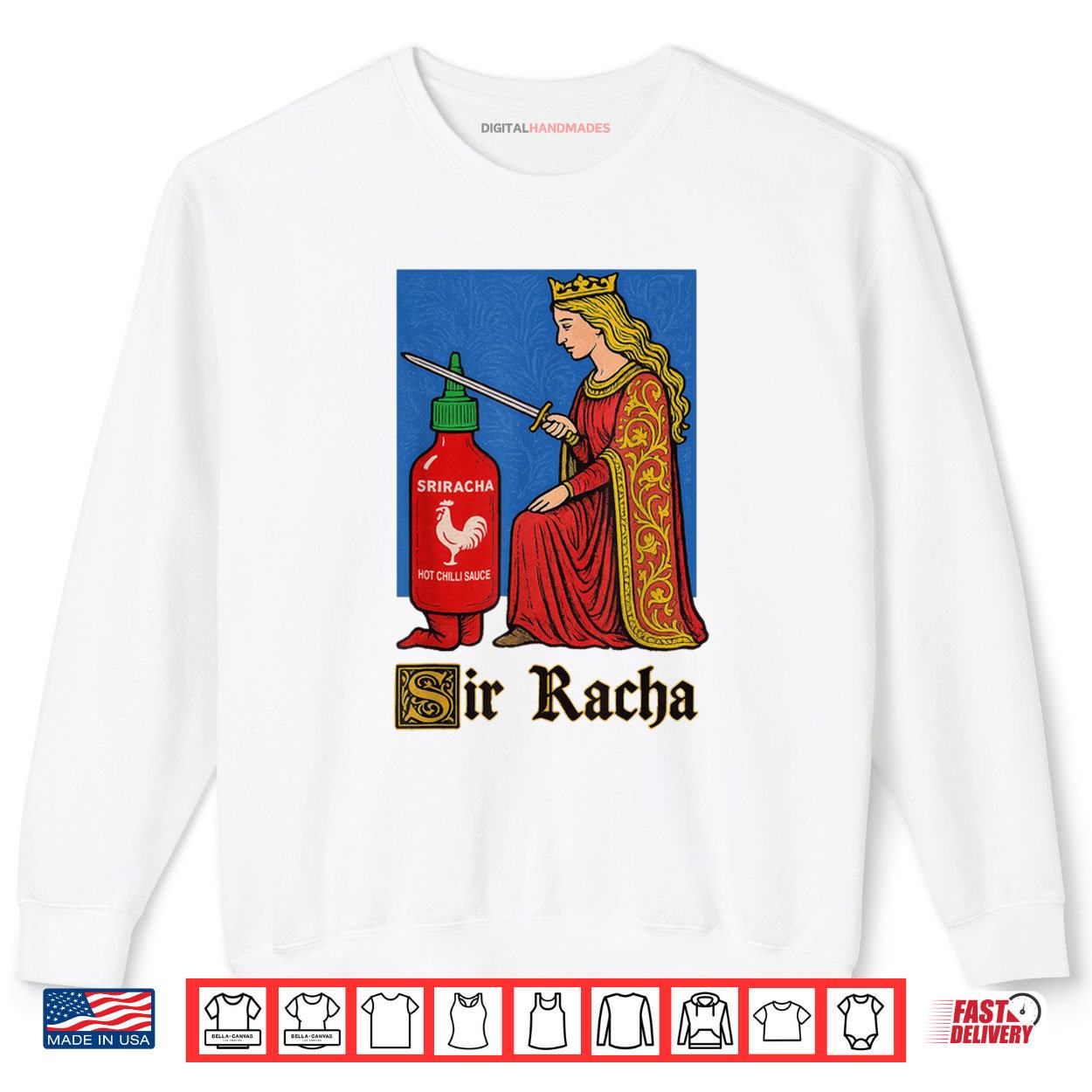 Sir Racha Hot Sauce Art Shirt 1 Sweatshirt Sir Racha Hot Sauce Art Shirt digitalhandmades