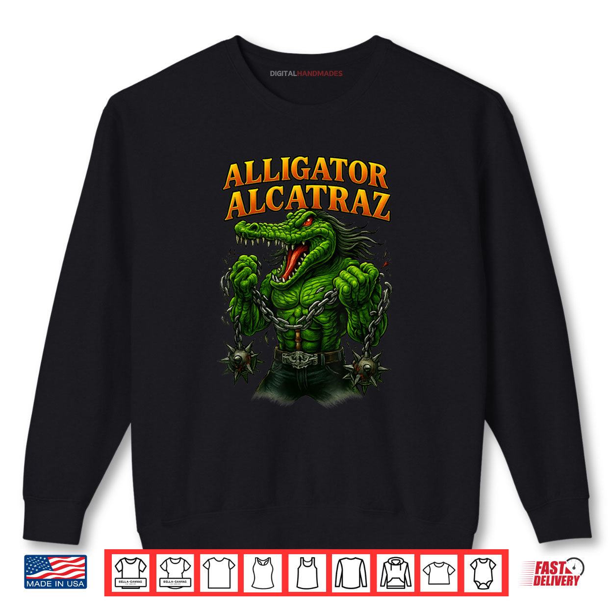 Alligator Alcatraz Everglades Florida 2025 Shirt 1 Sweatshirt Alligator Alcatraz Everglades Florida 2025 Shirt digitalhandmades