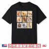 Wildlife Postage Stamp Design of Woodland Creatures Animals Shirt