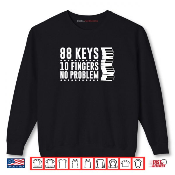 Sweatshirt Piano Art Shirt