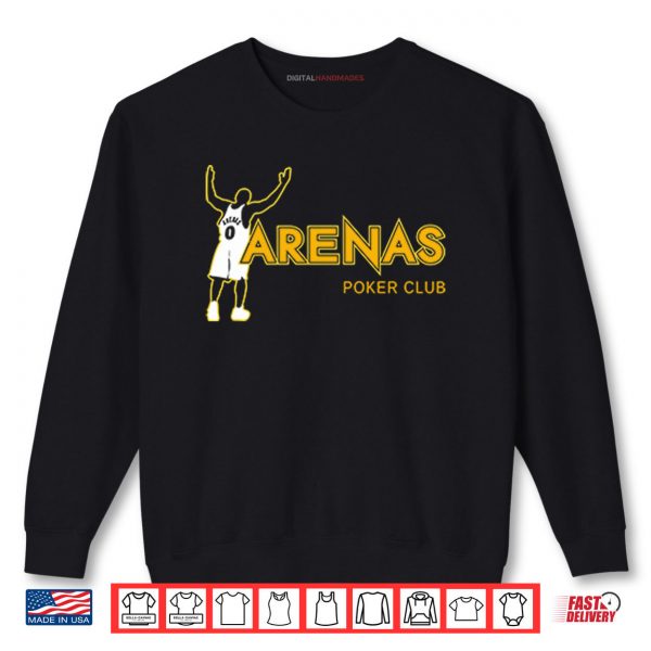 Sweatshirt Arenas Poker Club Gilbert Arenas Shirt