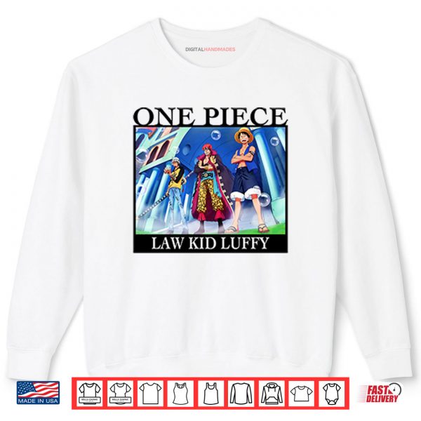 Sweatshirt Tom Brady One Piece Law Kid Luffy Shirt
