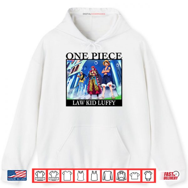 Hoodie Tom Brady One Piece Law Kid Luffy Shirt