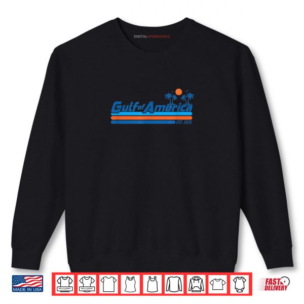 Sweatshirt Gulf of America Retro Vintage Patriot Shirt