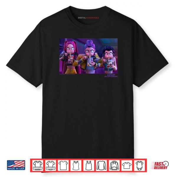 Mira Rumi & Zoey Eating Ramyeon Angrily Shirt
