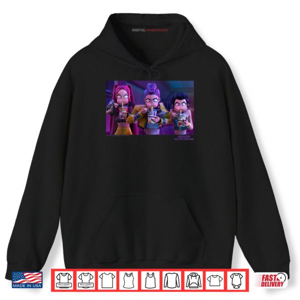 Hoodie Mira Rumi Zoey Eating Ramyeon Angrily Shirt