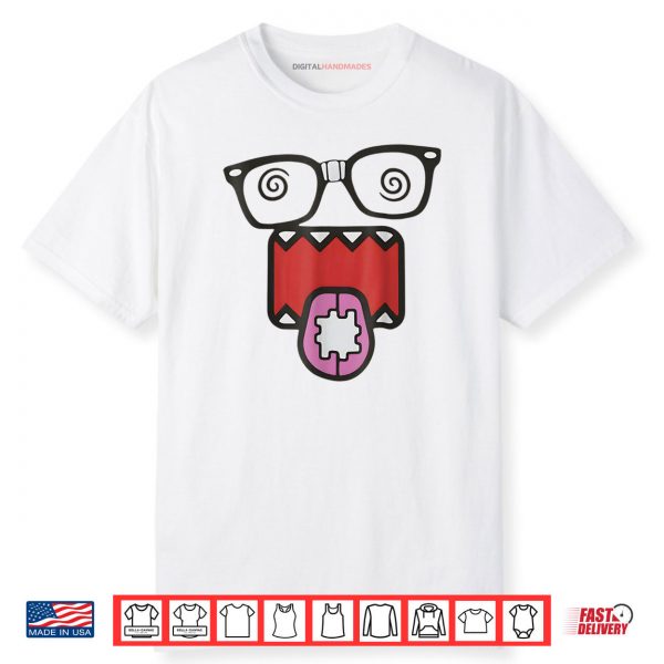 Domo Kun Face 2000’s Vintage Cartoon Shirt