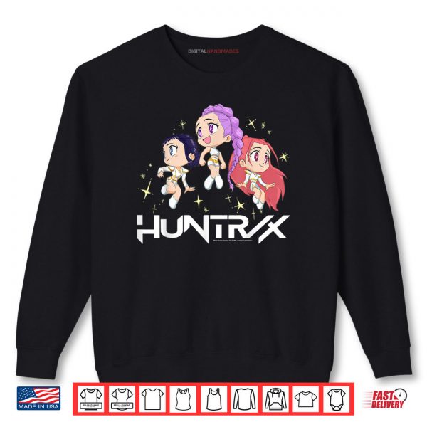 Sweatshirt Huntrix Chibi Sparkling Group Shot Shirt