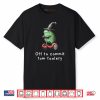 Whimsical Frog Wizard Off to Commit Tom Foolery Frog Meme Shirt