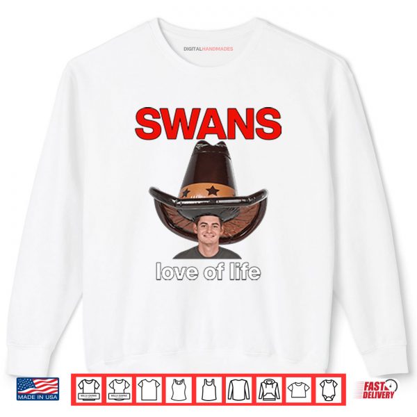 Sweatshirt Swans Love Of Life Shirt