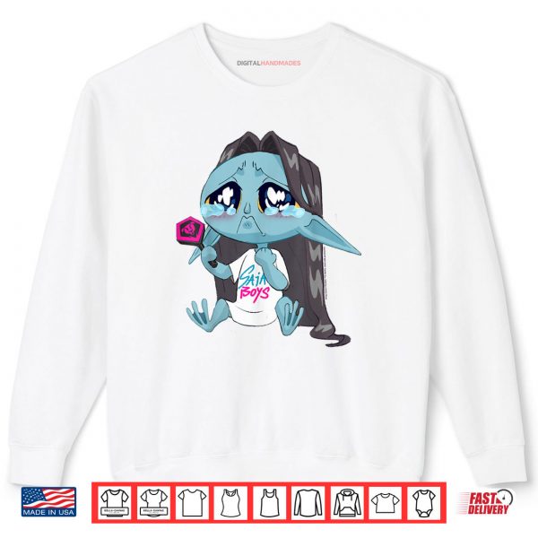 Chibi Crying Saja Boys Demon Fan Shirt