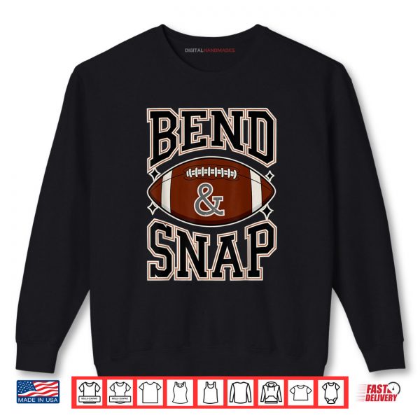 Game Day Touchdown Season Cute Bend and Snap Football Shirt