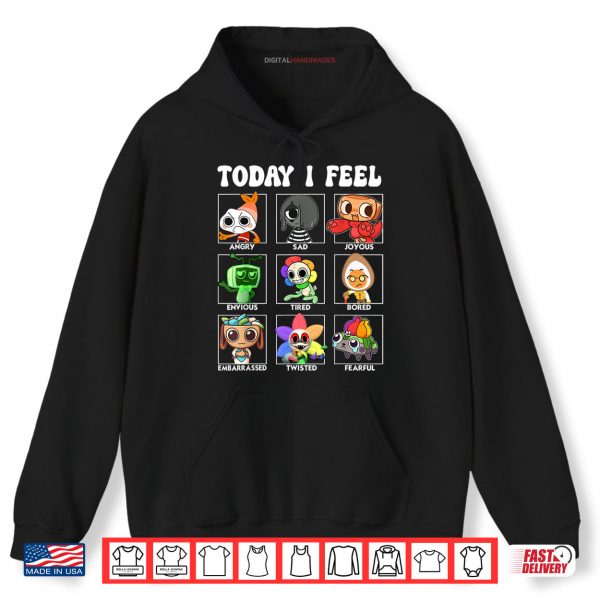 Hoodie Dandys Toons Kids World Characters Today I Feel Panels Shirt