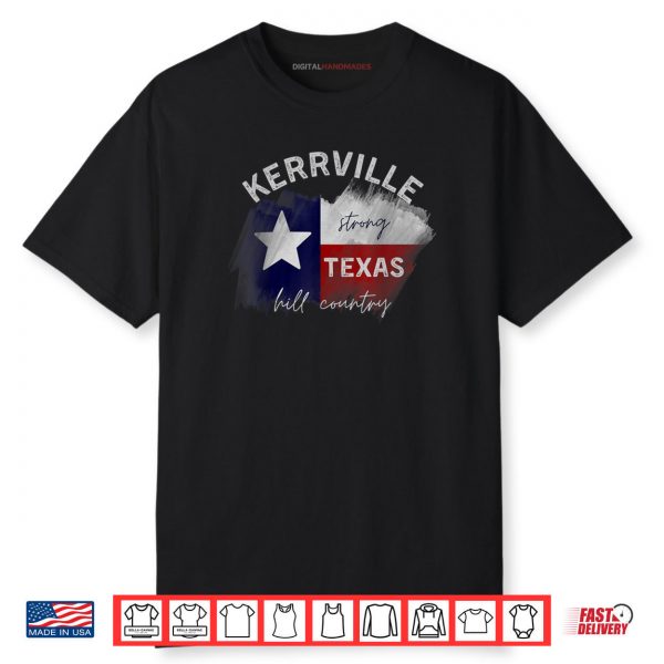 Kerrville Strong Hill Country Pride Texas Lovers Sunset Shirt