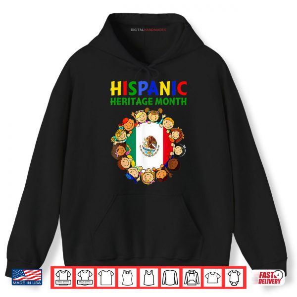 Hoodie Hispanic Heritage Month Mexico Shirt