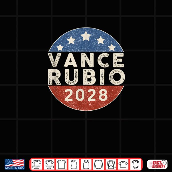 Design Vance Rubio 2028 JD Vance Marco Rubio President 2028 Shirt