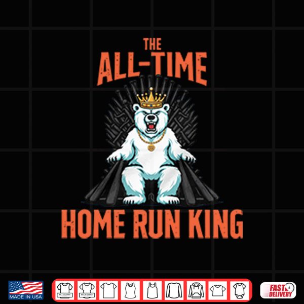 Design Pete Alonso Mets Polar Bear Home Run King Shirt