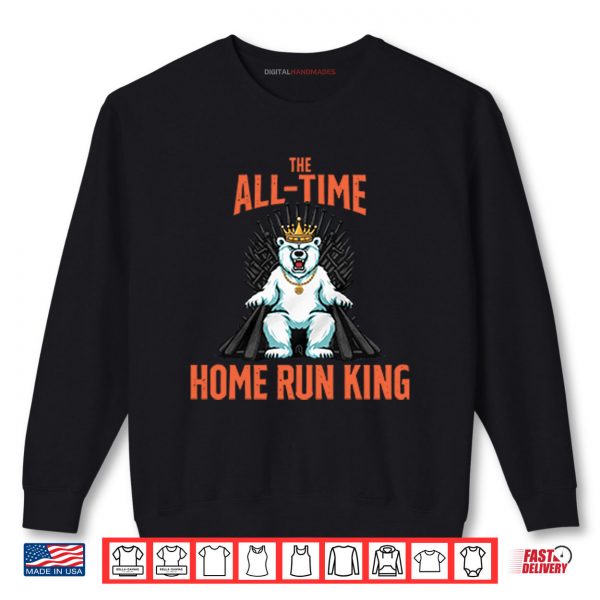 Sweatshirt Pete Alonso Mets Polar Bear Home Run King Shirt
