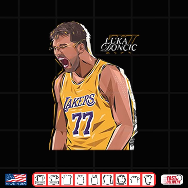 Design Luka Doncic Lakers Shirt