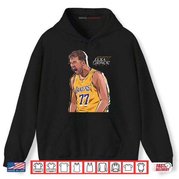 Hoodie Luka Doncic Lakers Shirt