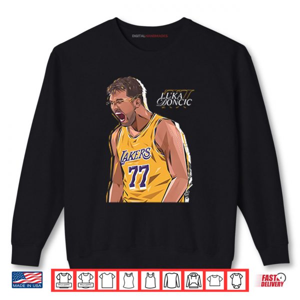 Sweatshirt Luka Doncic Lakers Shirt