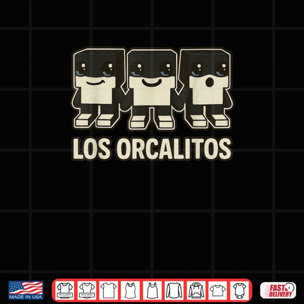 Design Los Orcalitos Italian Brainrot Kids Orcalero Orcala Shirt