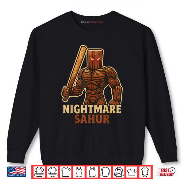 Sweatshirt Nightmare Sahur Italian Brainrot Shirt