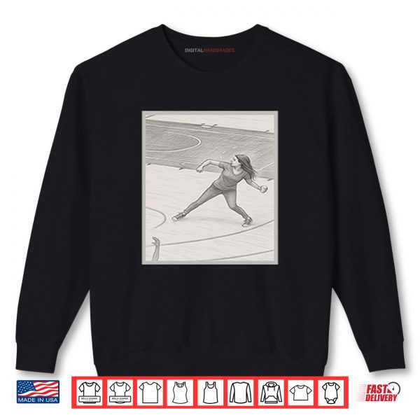 Sweatshirt Kelsey Plum Throwing Shirt