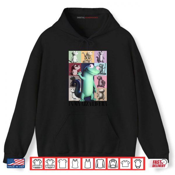Hoodie Funny in My Lizard Era Meme Animal Shirt
